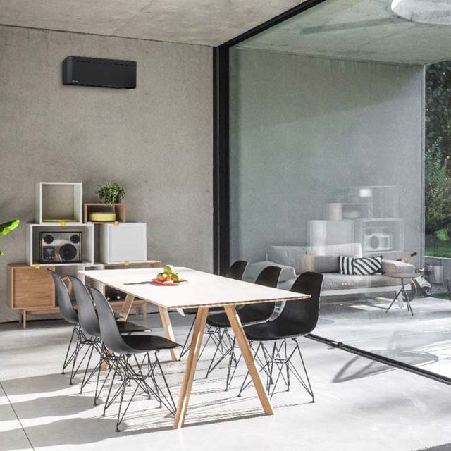Klimaanlage im Esszimmer