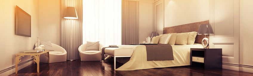 Klimatisiertes Hotelzimmer