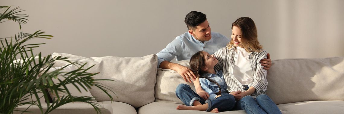 Klimaanlage im Wohnzimmer